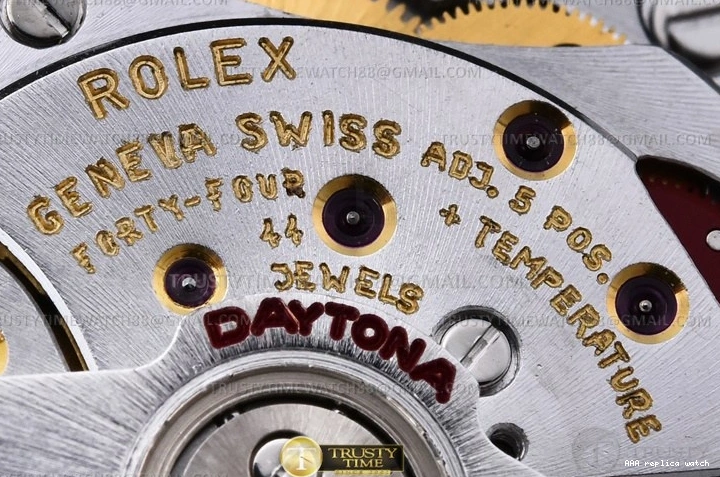 Rolex aaa copy 116500 CER Clean 904L I-Blu A4130 ROLDYT0442 -Daytona Brn Dia SS 1101